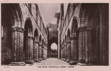 Load image into Gallery viewer, Yorkshire Postcard - The Nave, Kirkstall Abbey, Leeds - Mo’s Postcards 

