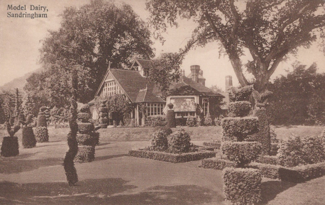 Norfolk Postcard - Model Dairy, Sandringham - Mo’s Postcards 