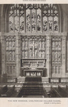 Load image into Gallery viewer, Gloucestershire Postcard - The New Reredos, Cheltenham College Chapel - Mo’s Postcards 
